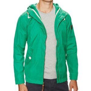 Penfield Gibson Rain Jacket - Green - Medium - Waxed Cotton